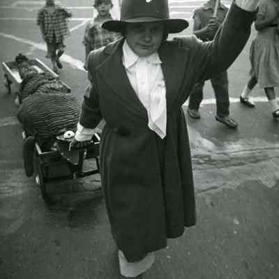 1953 - Parade. Corner of Clinton and Newberry