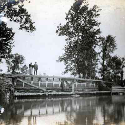 The Hudson Mill Dam.