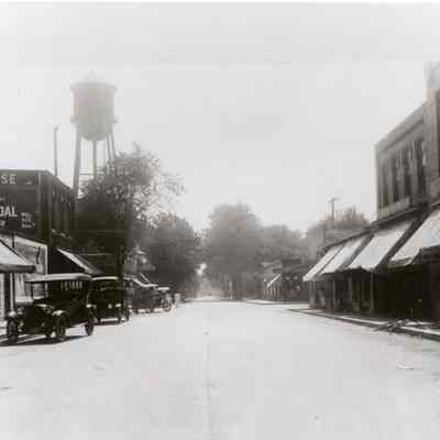 Monroe looking South from Hoops Block