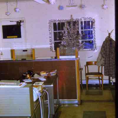 DPW office, Dec. 1961