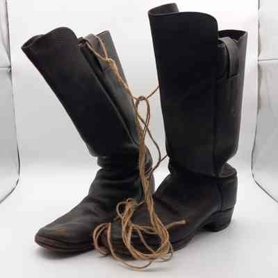 Black Leather Boots
