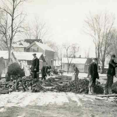 Paving Michigan Avenue 1925-1928