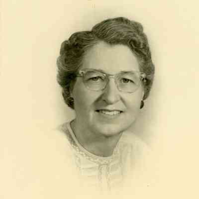Mildred Harris of Arche' Club in 1945-1946.