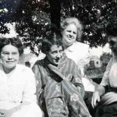 Ellen Martin, Frances, Ann Frink and Bob