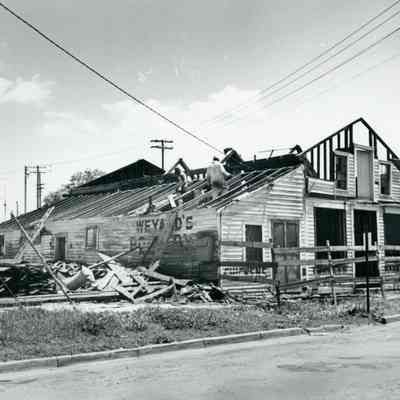 June 8, 1960. Demolition for Urban Renewal