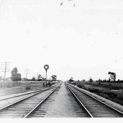 Michigan Central Tracks looking East