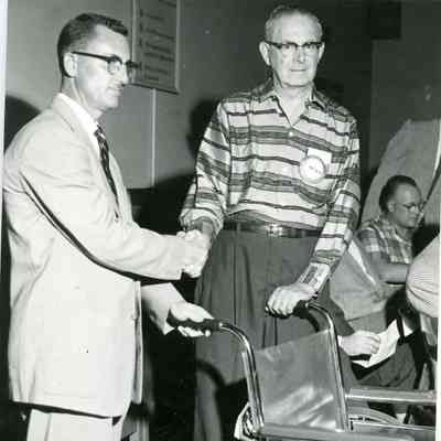 Raymond LaFrey and a Gentleman