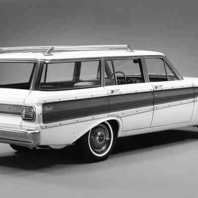 A 1965 Mercury Comet Station Wagon