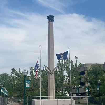 April 2025 before demolition