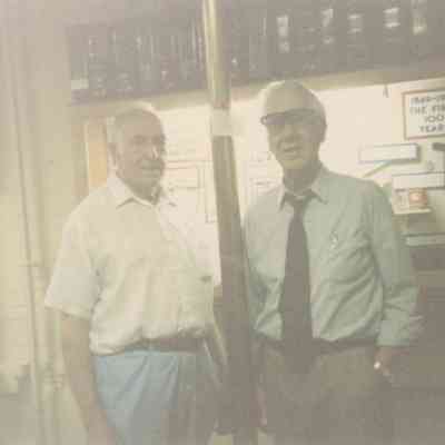 Russ Johnson and Hank Goudy