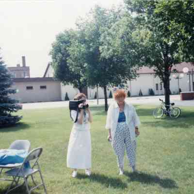 Pam Holm and Ruth