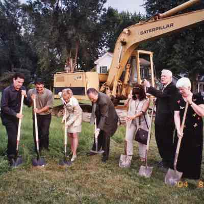 Groundbreaking of Brownstones of Forest Condos