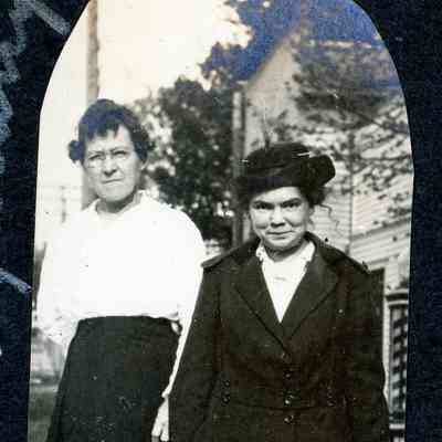 Mrs. S and Ellen Martin