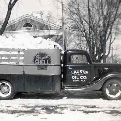 J. Austin Oil CO. Truck
