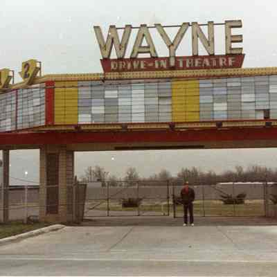 Wayne Drive-In Marquee