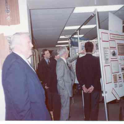 Ken Warfield (Wayne Mayor) on very Left. Victor Smets is the team leader.