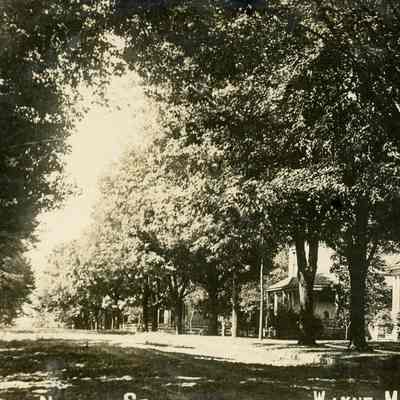 Norris Street looking West towards Elizabeth