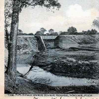 Pere Marquette Bridge over Rouge