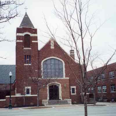St. Marys Catholic Church winter