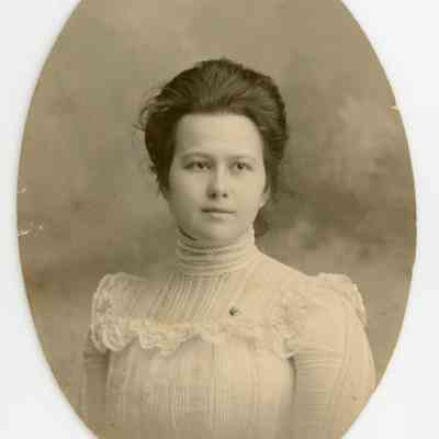Ether Egeler, who graduated from WHS in 1900.