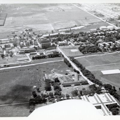 Aerial over Eloise looking South