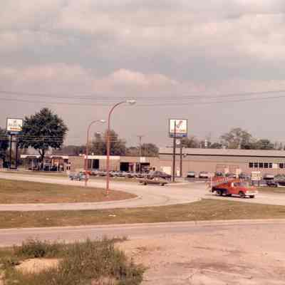 Looking NE to Dietrich Buick