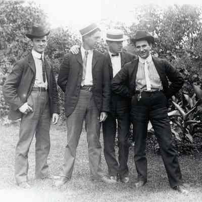 Joe Snyder, Brandt Warner, Russell Harrison and William Johns