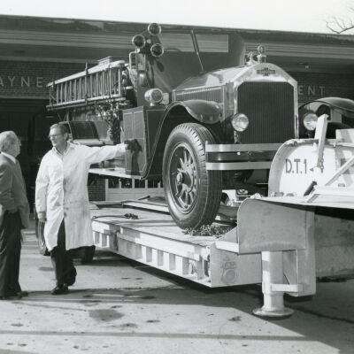 Old Betsy on the way to Greenfield Village