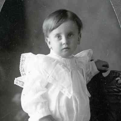 Frank Melvin Wittenberg at 2 years old.