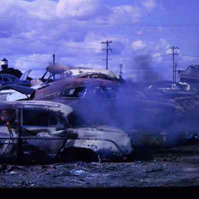 4322 Walker - Broomes Junk Yard Fire