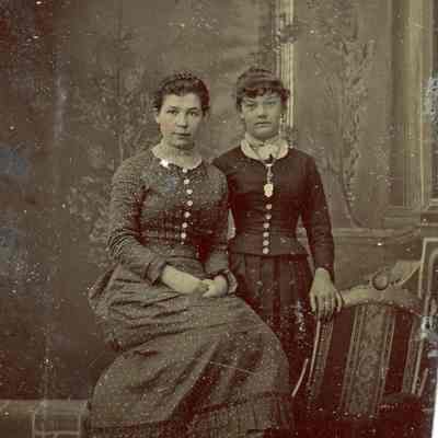 Mrs. Hines and Estelle Bunting