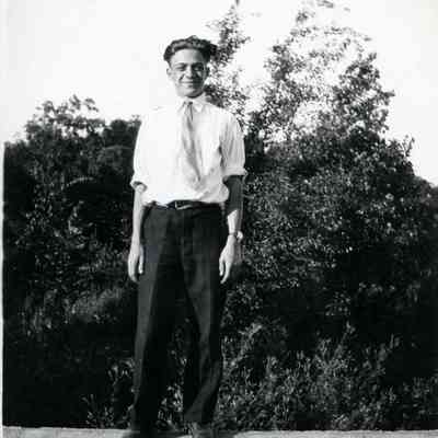 James Walford of Wayne High School in 1929.