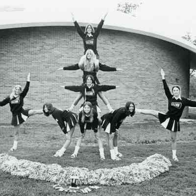 John Glenn High School 1974 Cheerleaders