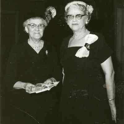 Mrs. Anna Butler and Mrs. Lea Shoemaker