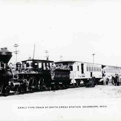 Early train type at Dearborn