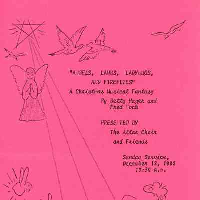 Altar Choir Musical on Dec. 12, 1982