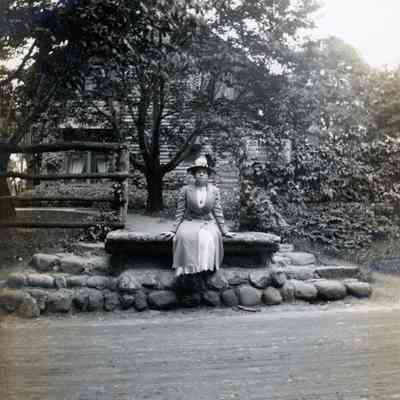 Ellen Martin at Palmer Park on 910 Merrill Plaisance St. in Detroit on Aug. 23, 1912.