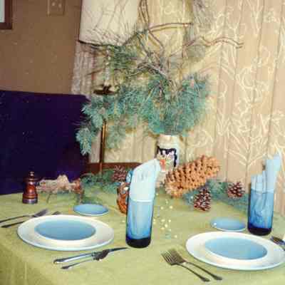 Table display.