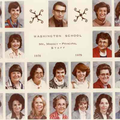 Washington School Staff 1978-79