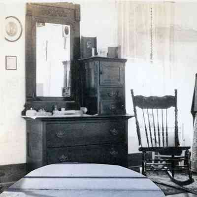 Ellen Martin's new bedroom in Nov. of 1917.