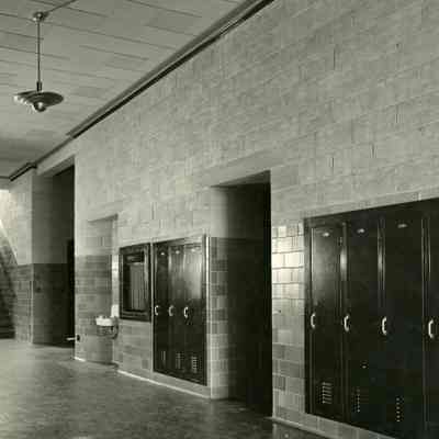 Hallway with Lockers
