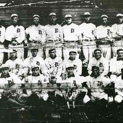 Detroit Tigers when Ty Cobb was on the Team