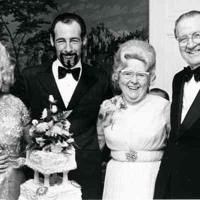 Doris Shafer, Martin Shafer, Mrs. James Glennie or Gile and Mr. James Glennie or Gile. Photo by Lothar E. Konietzko