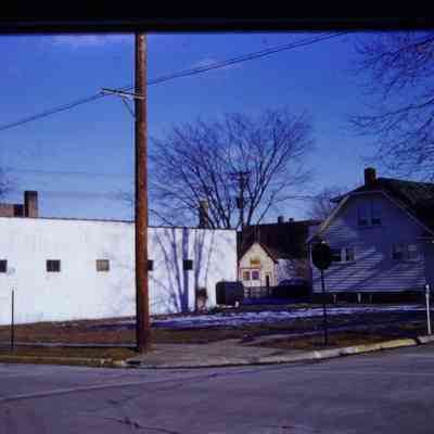 Empty Corner Lot - 1959