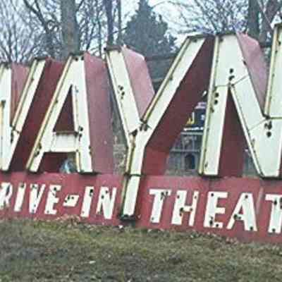 Wayne Drive-in Sign