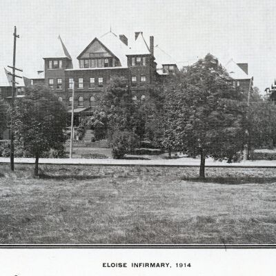 County House/Infirmary as seen in 1914