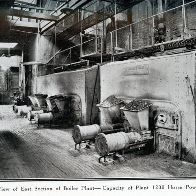 Boiler plant interior