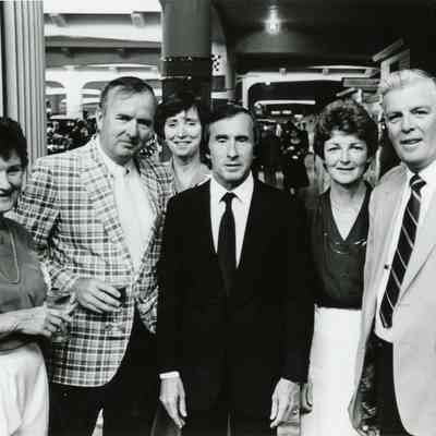 Mayor Pat Norton, second from left.
