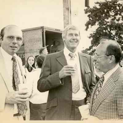 John McDonald, Jerry Hyatt and Matthew Tinkham Jr on June 26, 1973.