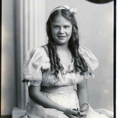 Virginia Smith, the daughter of Glenn Julius Smith and Irene Ganong Smith.